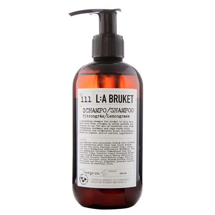 L:A BRUKET / Vlasový šampón Lemongrass 250ml