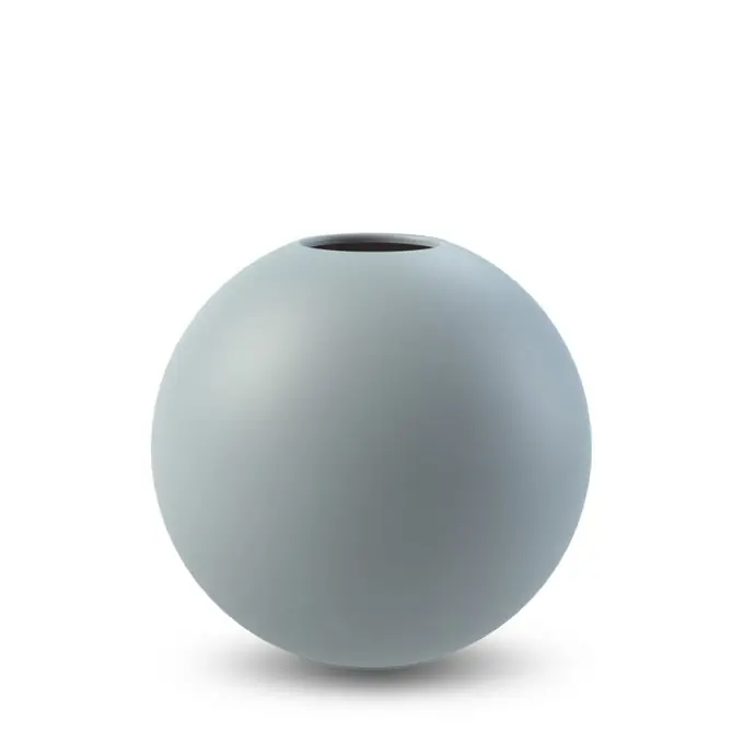 COOEE Design / Kulatá váza Ball Dusty Blue 10 cm