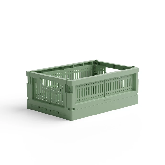 Made Crate / Skládací přepravka Green Bean Green - mini