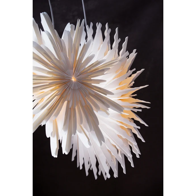 Závěsná svítící hvězda Norrsken White 52 cm