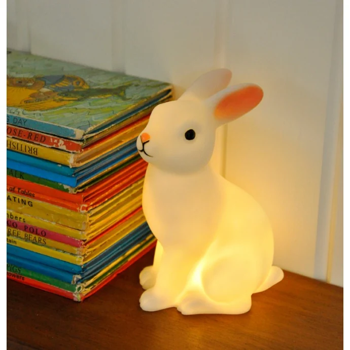 Noční lampička White Bunny