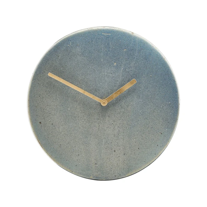 Nástěnné keramické hodiny Grey/Blue