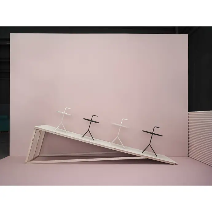 Kovový odkládací stolek DLM XL White