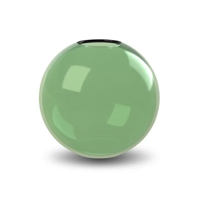 Kulatá skleněná váza Ball Glass Green 15 cm