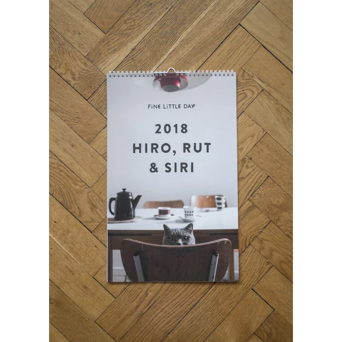 Nástěnný kalendář Cat 2018