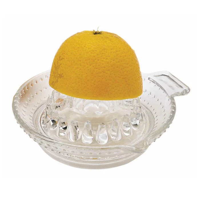 Skleněný lis na citrony Round