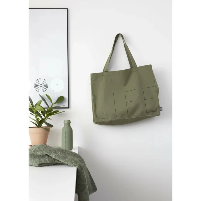 Plátěná taška LIFE Olive Green
