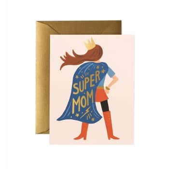 Přání s obálkou Super Mom