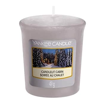 Votivní svíčka Yankee Candle - Candlelit Cabin