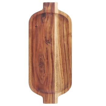 Dřevěný servírovací tác Oiled Acacia 45 x 19 cm