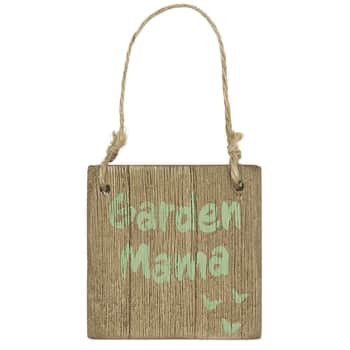 Dřevěná cedulka Garden Mama