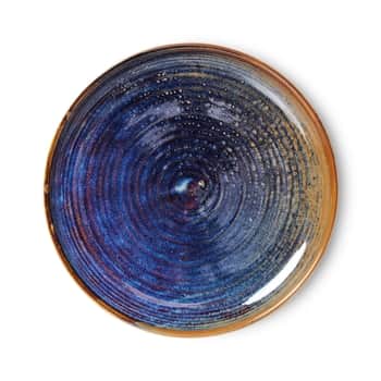 Keramický talíř Rustic Blue 20 cm