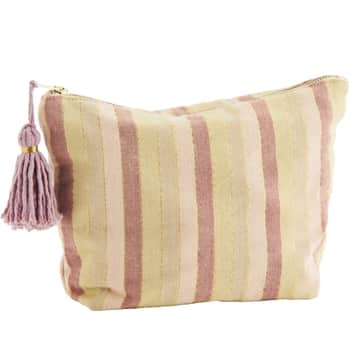 Kosmetická taška Striped Cotton
