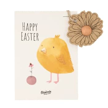 Semínka divokých květin Flower/Easter Chick + pohlednice