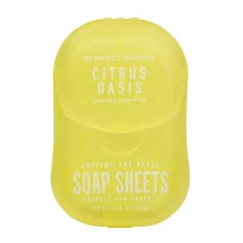 Cestovní mýdlové papírky Citrus Oasis - 30 ks